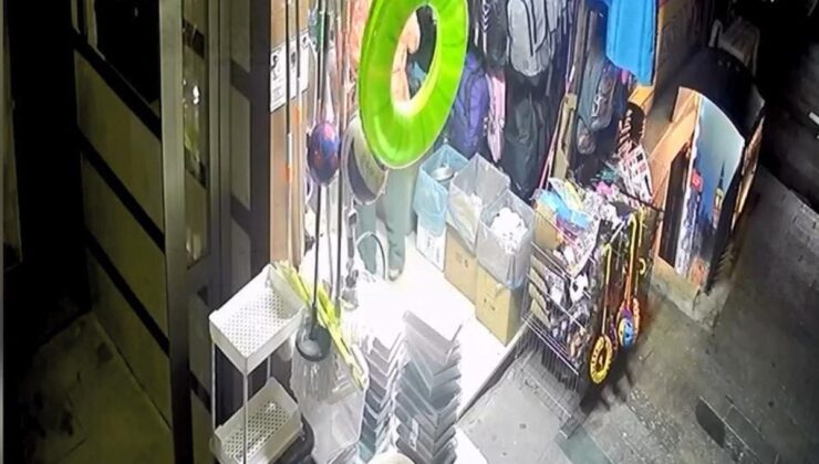 Çantayı çalıp iade istedi, kameraya yakalandı