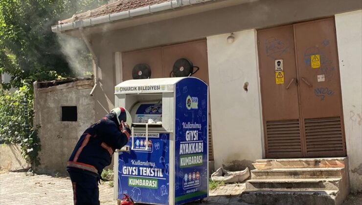 Çınarcık’ta çıkan trafo yangını büyümeden söndürüldü