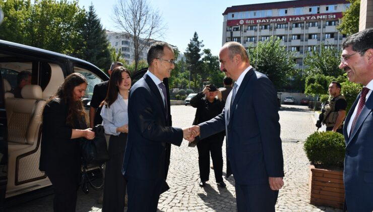 Çin’in Ankara Büyükelçisi Batman’da somut iş birliği için temaslarda bulundu