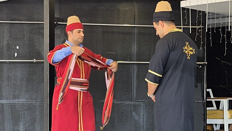 Dalaman’da cezaevinde hükümlülere Ahilik kaftanı giydirildi, kuşak bağlandı