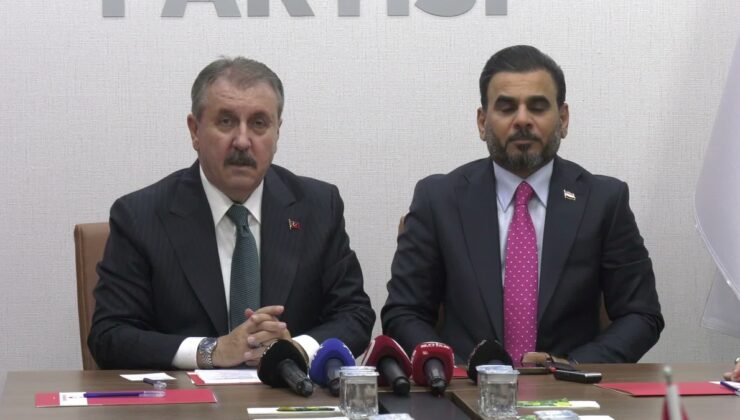 Destici, Irak El Hikmet Hareketi’nden milletvekillerini ağırladı