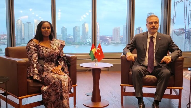 Dışişleri Bakanı Fidan, BM 81. Genel Kurulu’nda Gine Bissau mevkidaşı Jamu ile görüştü