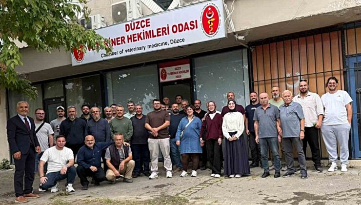 Düzce Veteriner Hekimleri Odası Başkanı Şerif Ali Karanfil 9. kez seçildi