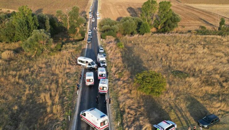 Edirne’de Zincirleme Trafik Kazası: 6 Yaralı