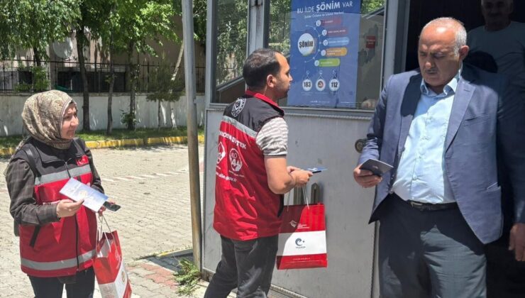 Erzurum Aile ve Sosyal Hizmetler ekipleri kadına şiddete karşı sahada çalışıyor