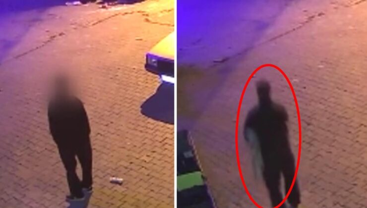 Evin önünde gördüğü halıyı böyle çaldı