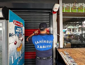 Gaziantep Şahinbey’de tarihi geçmiş ürün satan 3 market 3 gün kapatıldı