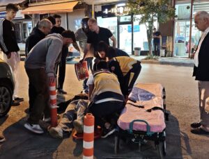 Gerede’de Motosiklet-Otomobil Çarpıştı: 1 Yaralı