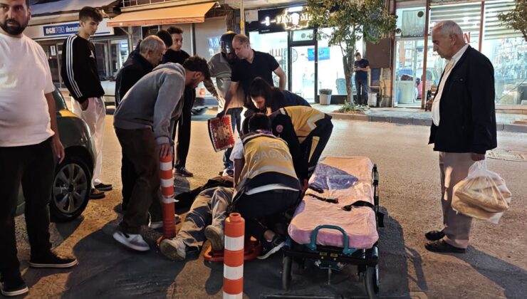 Gerede’de Motosiklet-Otomobil Çarpıştı: 1 Yaralı