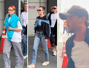 Gözaltındaki ünlülerden ilk görüntüler! Sağlık kontrolünden geçirildiler