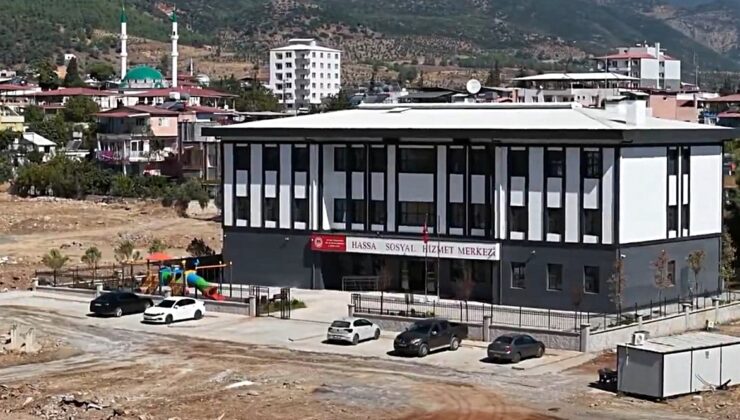 Hatay Valisi Masatlı, Hassa’daki sosyal hizmet merkezini inceledi