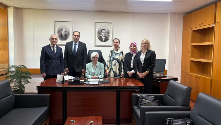 HEKİMSEN Genel Başkanı Kurban, YÖK Yürütme Kurulu Üyesi Prof. Dr. Hayrunnisa Boray Belen ile görüştü