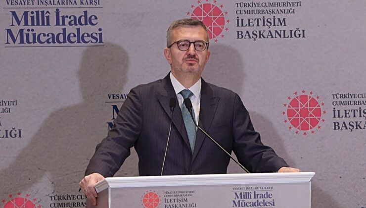 İletişim Başkanı Duran: Türkiye darbelere ve darbecilere milli iradenin vesayet altına alınmasına asla izin vermeyecektir