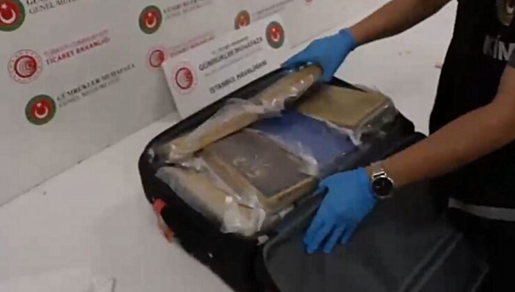 İstanbul Havalimanı’nda 51 kilo 500 gram kokain ele geçirildi