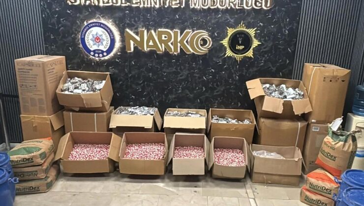 İstanbul’da 486 kilogram uyuşturucu ele geçirildi