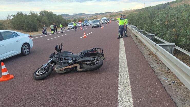 Kamyona arkadan çarpan motosikletin sürücü hayatını kaybetti
