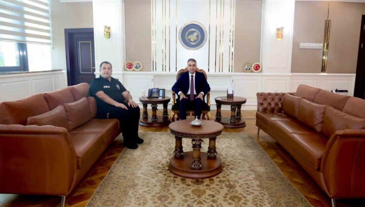 Karabük Valisi Çağatay, yeni İl Emniyet Müdürü Tınmazol’u makamında ağırladı