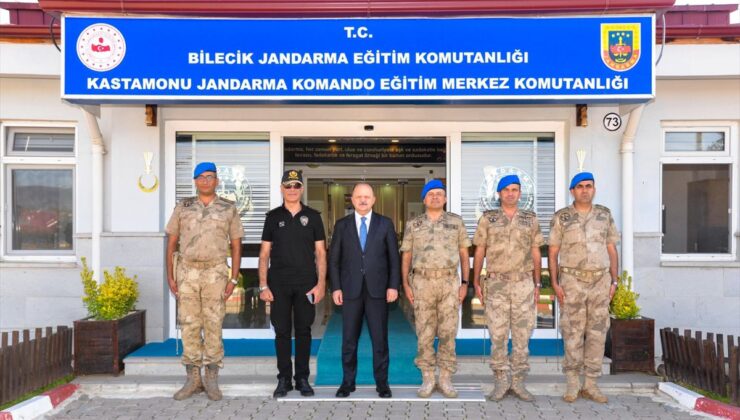 Kastamonu Valisi’nden Komando ve Askeralma Ziyareti