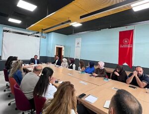Kayseri Gençlik ve Spor İl Müdürü Kabakcı başkanlığında Talas’ta toplantı yapıldı