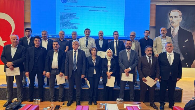 Kayseri Kent Konseyi Başkanlığı’na Mehmet Sena Kösedağ seçildi