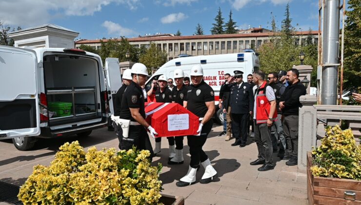 Kazada şehit olan polis memurunun cenazesi Giresun’a gönderildi