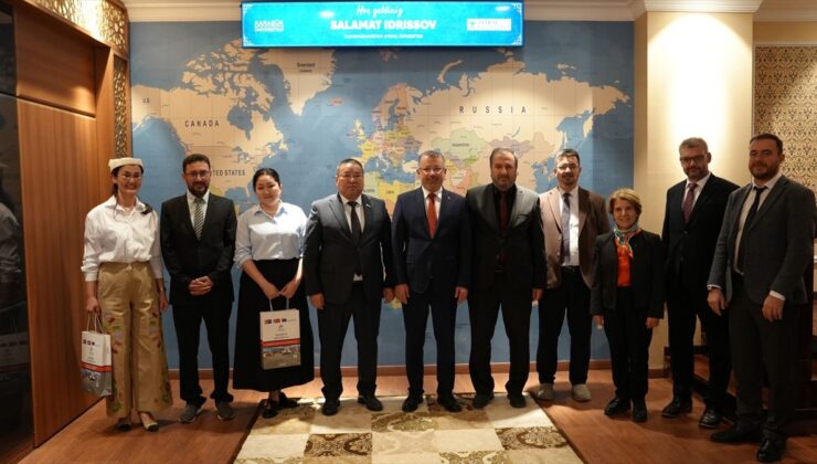 KBÜ, Kazak üniversitesiyle mühendislikte tezli yüksek lisans protokolü imzaladı
