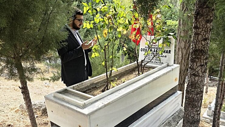 Keban Müftüsü Çiçen şehit ve gazilerin kabirlerini ziyaret etti