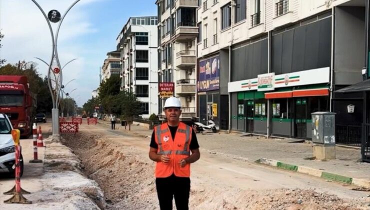 Kırklareli Belediye Başkanı Bulut, altyapı çalışmalarını inceledi