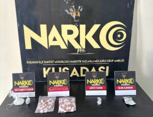 Kuşadası’nda uyuşturucu operasyonunda 2 kişi tutuklandı