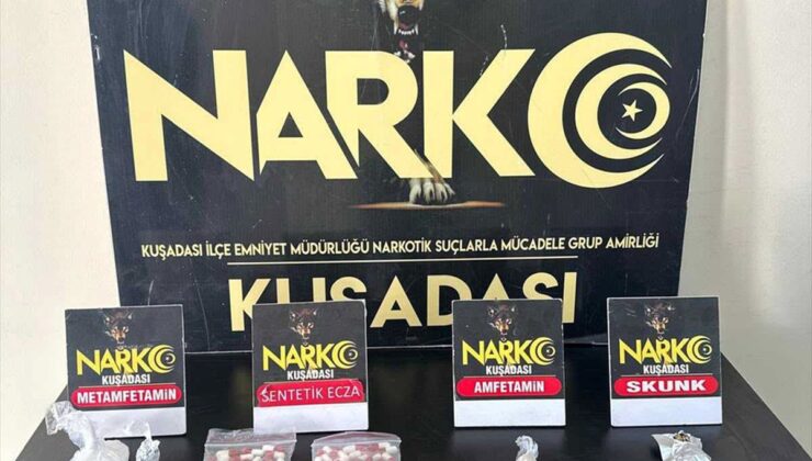 Kuşadası’nda uyuşturucu operasyonunda 2 kişi tutuklandı