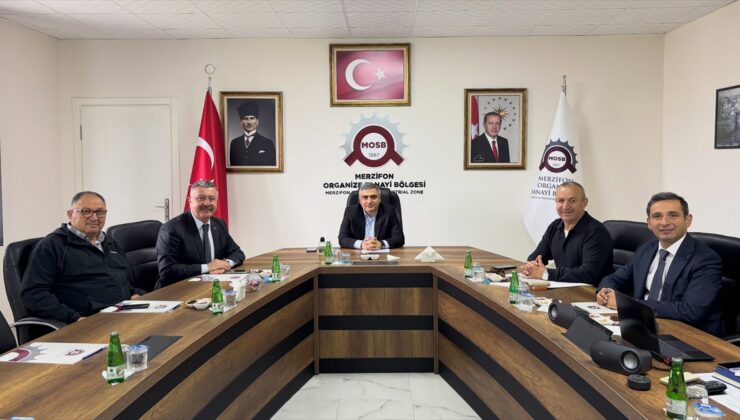 Merzifon OSB Yönetim Kurulu, Kaymakam Karaaslan başkanlığında toplandı