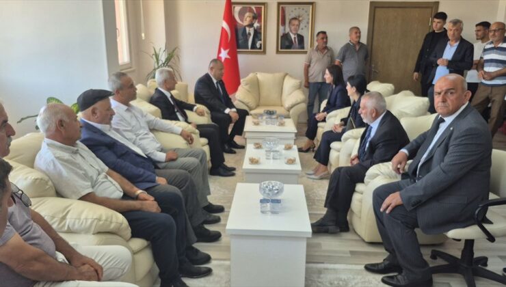 MHP Kırıkkale Milletvekili Öztürk’ten Bahşılı Kaymakamı Kazanasmaz’a ziyaret