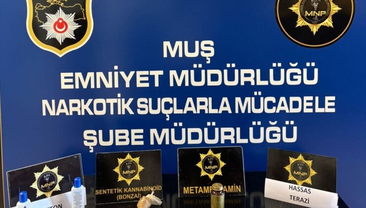 Muş’ta Uyuşturucu Operasyonu: 5 Gözaltı