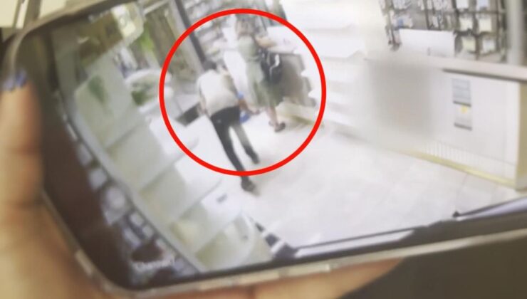 Müşterinin etek altı fotoğrafını çeken eczacı, eşine suçüstü yakalandı