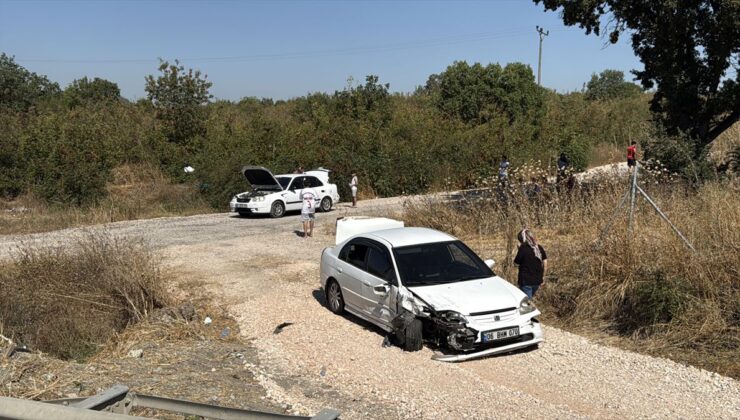 Nilüfer’de Mazot Sızıntısı 9 Aracı Çarpıştırdı, 4 Yaralı