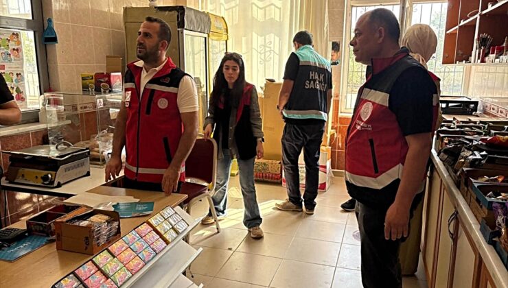 Nurdağı’nda okul kantinlerinde denetim yapıldı