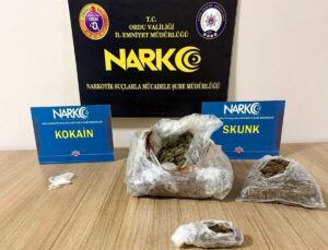 Ordu’da uyuşturucu operasyonu: 2 tutuklama