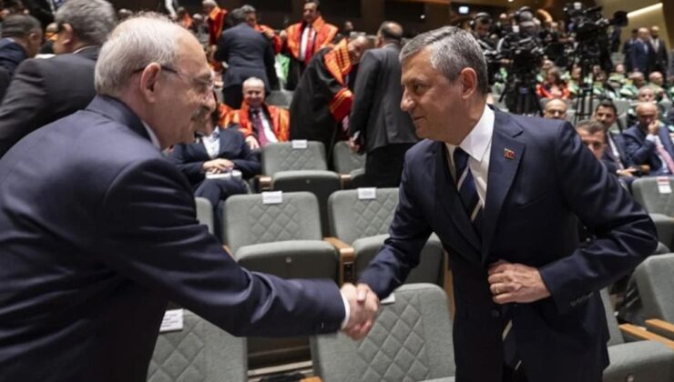 Özel ve Kılıçdaroğlu’nun sıcak selamlaşması
