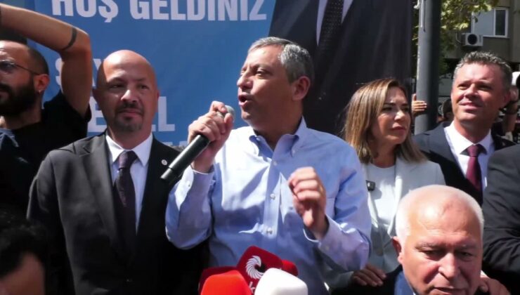 Özgür Özel Çorlu’da: YENİ Parti iktidara yürüyor