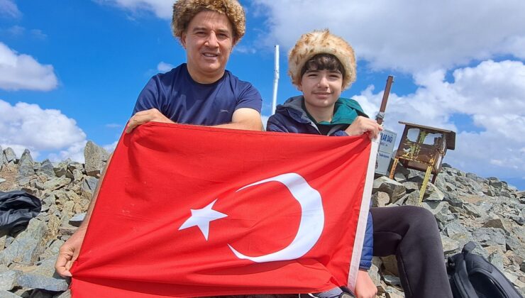 Profesör babası ilham kaynağı; 12’sinde Kaçkar Dağı’nın zirvesine 3’üncü kez tırmandı