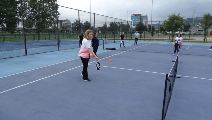 Samsun’da TEİAŞ personeline pickleball eğitimi verildi