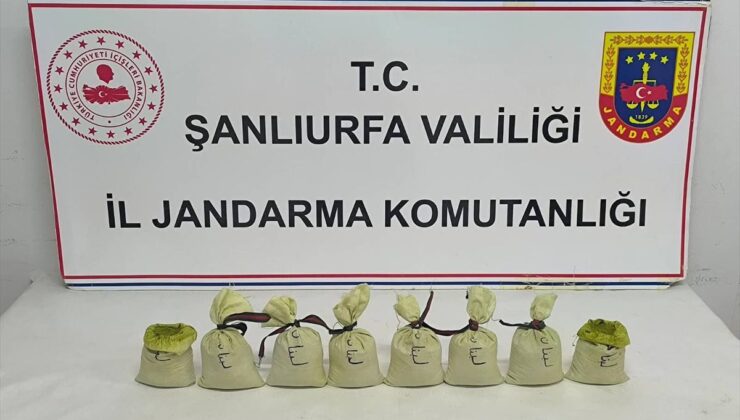 Şanlıurfa’da uyuşturucu operasyonunda 3 şüpheli yakalandı