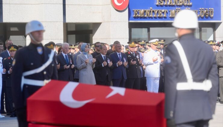 Şehit Polis Mehmet Ali Topatan Son Yolculuğuna Uğurlandı