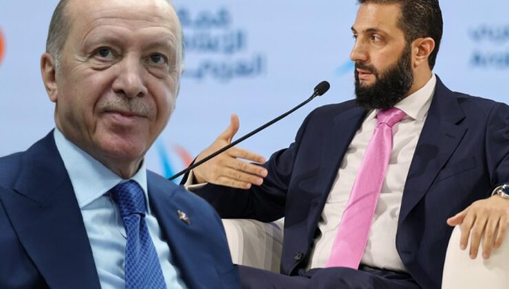 Suriye Cumhurbaşkanı Şara’dan dikkat çeken “Erdoğan” çıkışı