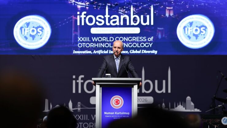 TBMM Başkanı Kurtulmuş, 23. IFOS Dünya Kongresi’nde konuştu: