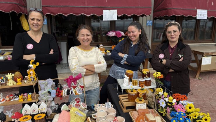 Tekirdağ’da kadın girişimciler Rumeli İskelesi’nde ev ekonomisine katkı sağlıyor