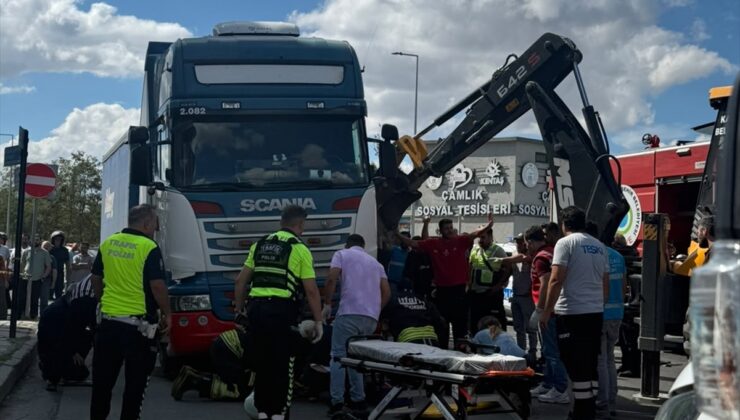Tekirdağ’da tırın çarptığı kadın ağır yaralandı