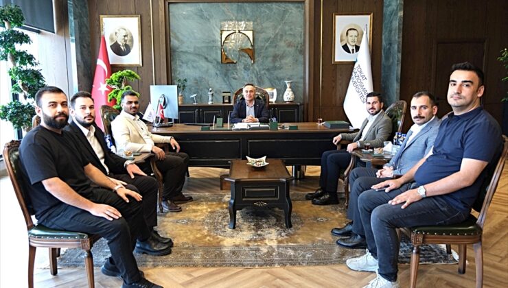 TOGÜ Rektörü Yılmaz, TÜGVA heyetini gençlik işbirliği için ağırladı