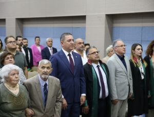 Türkiye Barolar Birliği Başkanı Sağkan, Eskişehir’de Ruhsat ve Kıdem Takdim Töreni’ne katıldı