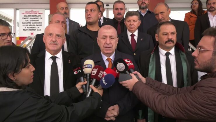 Ümit Özdağ’ın ‘tehdit’ davası 4 Kasım’a ertelendi, suç vasfı hakarete döndü